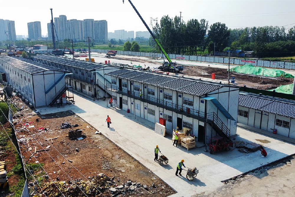 中電建濟南地鐵9號線活動房工程項目